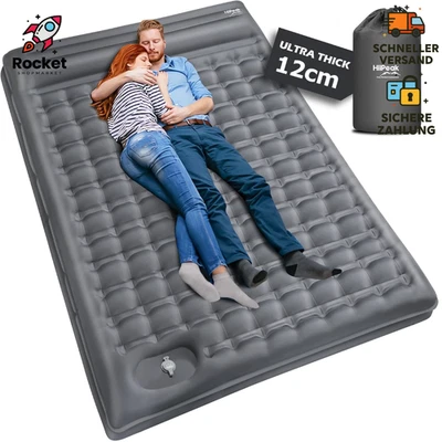 HiiPeak Isomatte hoch Camping luftmatratze mit integrierten kopfkissen Outdoor