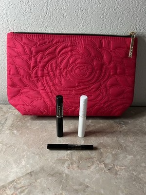 ** LANCOME SET**  Pouch/Mascara/Booster/Pencil