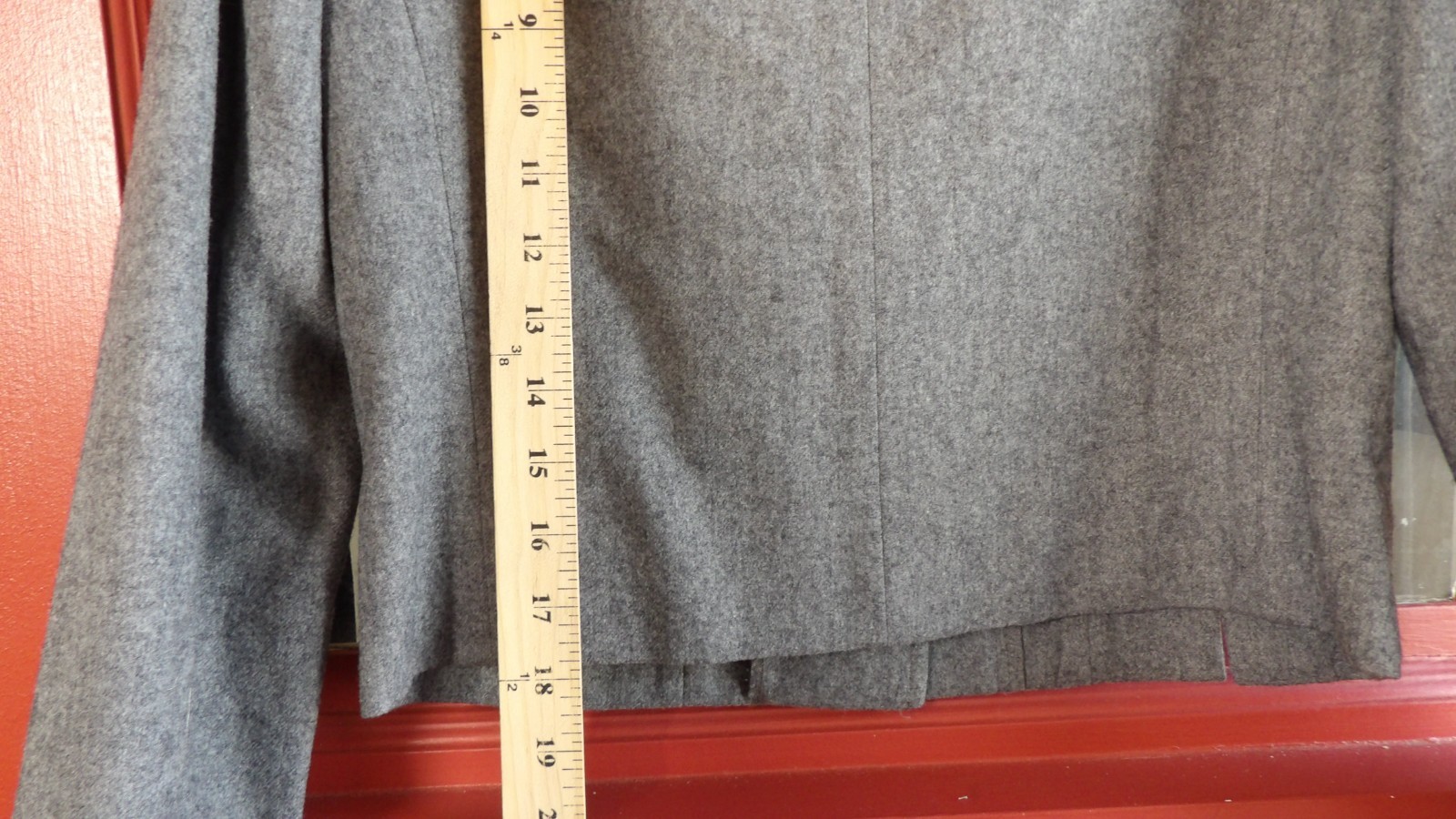 Pendleton Women's Classic Gray Button Front Long … - image 8