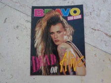 DEAD OR ALIVE  rare 80s vintage SPECIAL cover MINIATURE magazine PETE BURNS