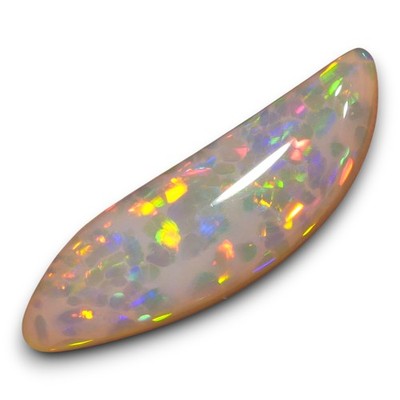 Multicolor Honeycomb Welo Opal aus Äthiopien Edelopal Edelstein Schmuck Cabochon