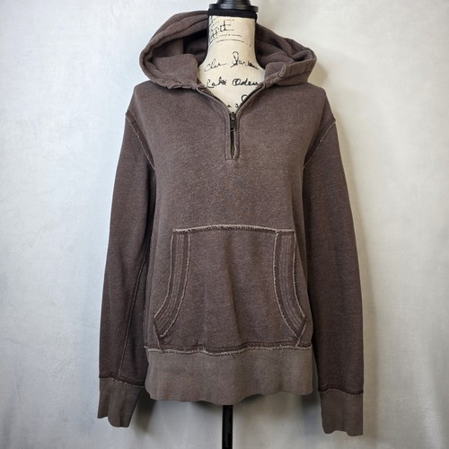 Fossil half zip hoodie y2k sz Small