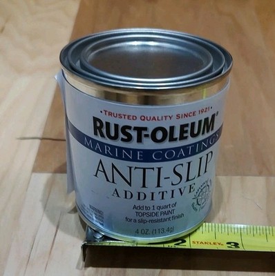 NEW Rust-Oleum 207009 Marine Coating Anti-Slip Additive 4oz can for 1 QT TopSide