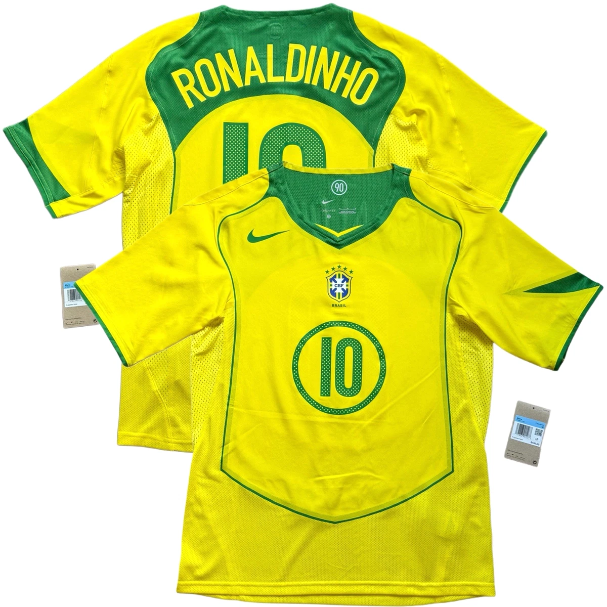 Nike Ronaldinho Brazil National Team Soccer Fan Apparel