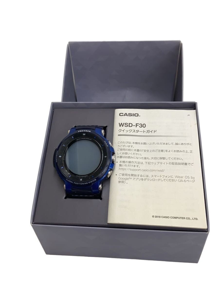 CASIO Smart Outdoor Watch PRO TREK Smart WSD-F30-BU Funcionamiento