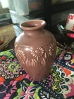 1926 Vase Rookwood Pottery 2591 Sunflower Matte Rose Production Ware Rare