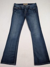 BKE Buckle Jeans Madison Boot Women's 30x30 1/2 Denim Blue Stretch.