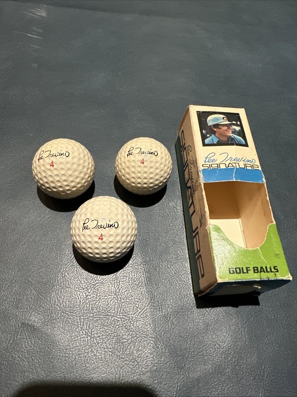 3 NOS Lee Trevino Golf Balls!! 