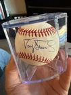 Darryl Strawberry Signed Official NL Baseball PSA COA  – Mets Dodgers Yankees