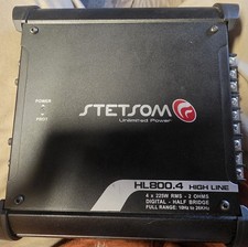 Stepsom HL400.4 GAMME COMPLÈTE a un problème mineur en l'état 