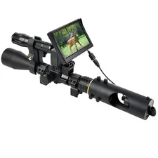 Night Vision Scope for riflescope,850nm IR,5" Portable Display Screen,for Rifle