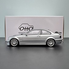OTTO 1/18  E46 M3 GTR Silver Resin model car OT1128