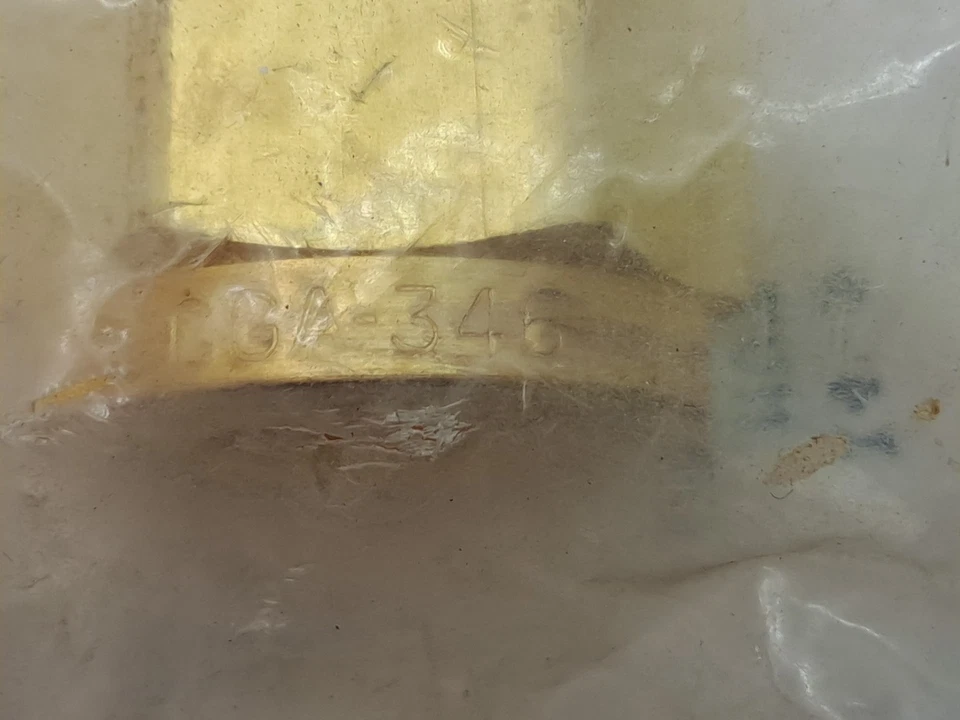 Lot of 12 Western Enterprises CGA-346 Brass Air Regulator Nut NEW (5 extra) - Image 4 of 4