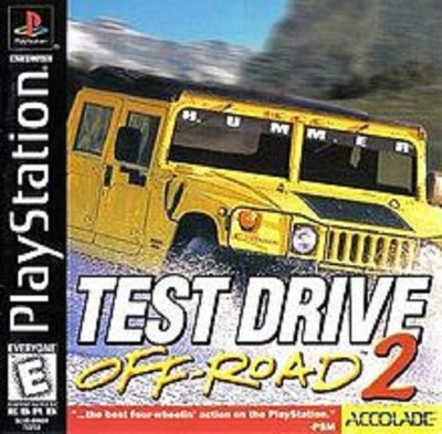Test Drive Off-Road 2 (Sony Playstation, 1998) Complete & Tested - Good