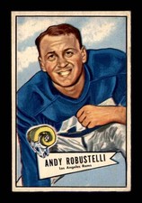 1952 Bowman Small #85 Andy Robustelli RC G/VG X3699263