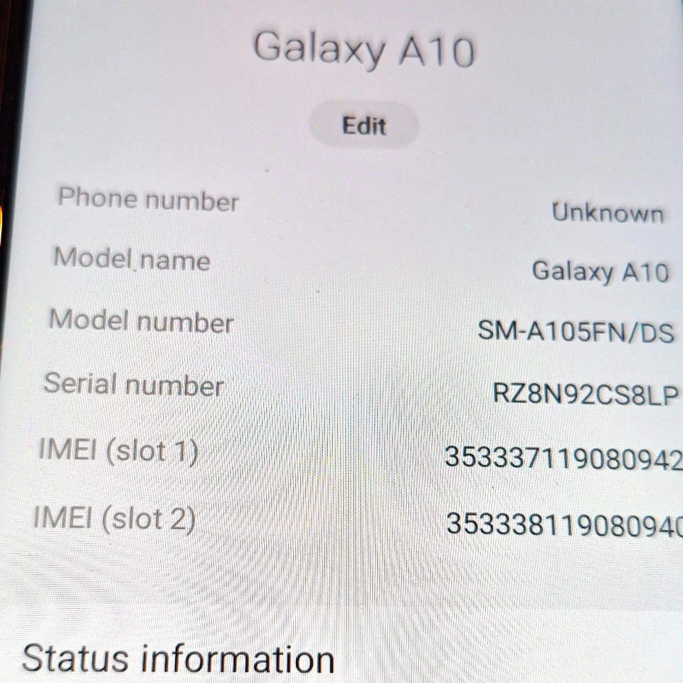 Samsung Galaxy A10 · 32GB, photo 1 of 3