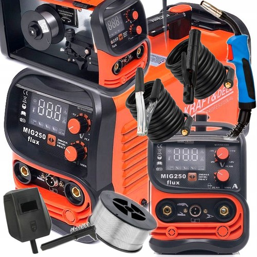 MIG MMA LIFT TIG 250A 4in1 SEMI-AUTOMATIC FLOW INVERTER Soldering Station - Picture 2 of 8