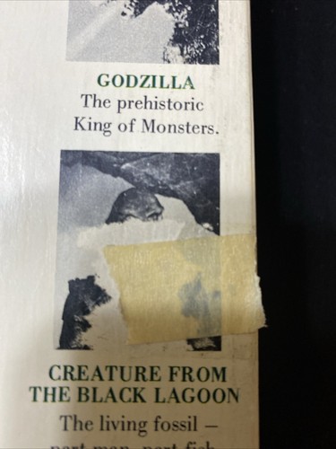 CREATURE FEATURES Game of Horror Greatest Monster Movie History 1975 COMPLETE - Picture 18 of 24