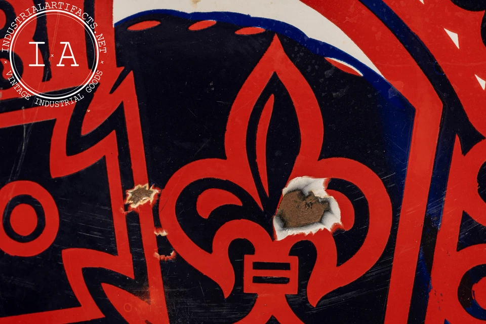 Letrero grande de gasolina SSP Red Crown Foto 4 de 4