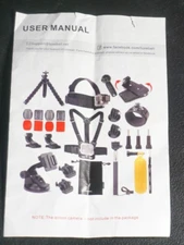 Luxebell Accessories Kit for AKASO EK5000 EK7000 4K WiFi Action Camera GoPro