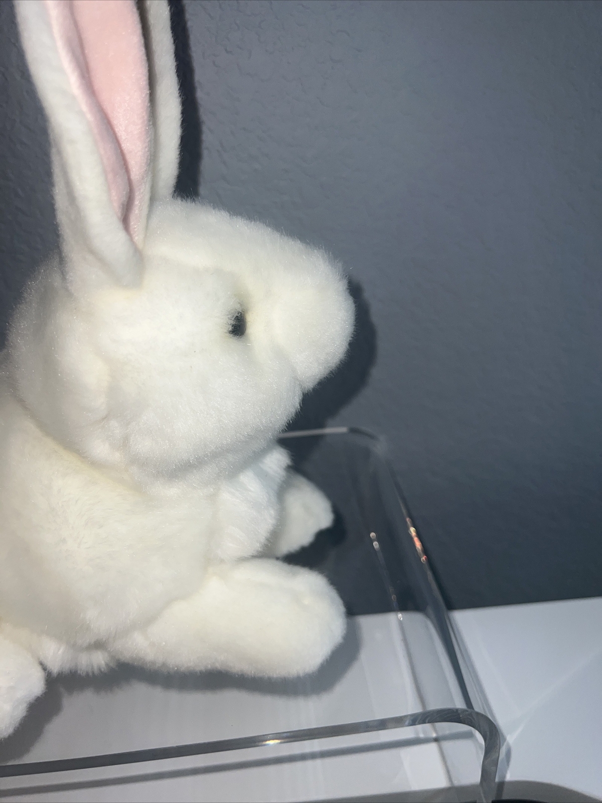 Miyoni Tan Angora Realistic Bunny Rabbit Plush Stuffed Animal by Aurora ...