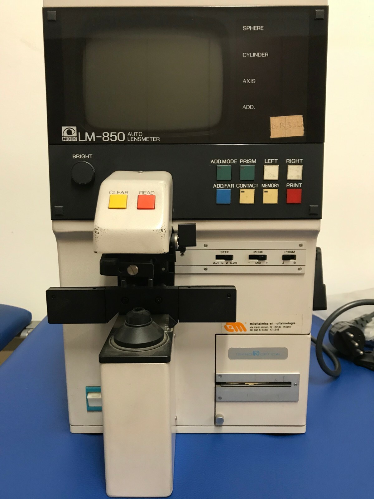 Frontifocometro Ottico Manuale - Misuratore Di Lenti Per Occhiali Portatile Con Display Digitale - Foto 4