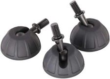 【US Dealer】Leofoto SC-50 Set of 3 Universal 50mm Rubber Tripod Feet 3/8" Grippy 