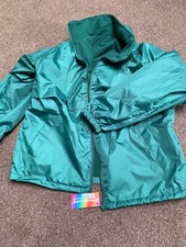 Fleece Lined Bomber waterproof Jacket Large - Green