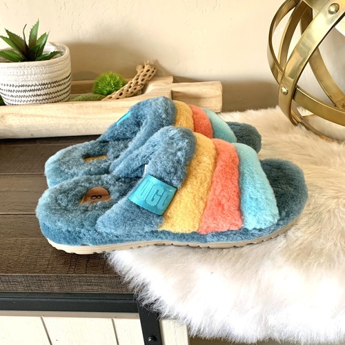 UGG Fluff You Slippers Slides Marina 