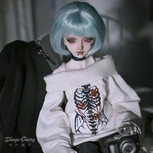 1/4 BJD Doll Cool Aisha Full Set Eyes Free Face Makeup Girl Outfits Collect Gift