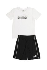PUMA Toddler Boy 2pc Jersey Tee And Mesh Short Set 4T Brand New With Tags