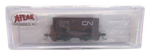 ATLAS N GAUGE TRAINMAN 39962A 70 TONELADAS VAGÓN MINERAL NACIONAL CANADIENSE 343002 EN CAJA | Condition: Used