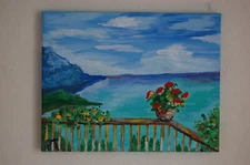 Ocean breeze -Original Canvas Painting