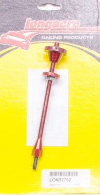 Longacre 52-32752 Air Cleaner Stud Red Anodized Aluminum 7in Long 1/4-20'' Thread