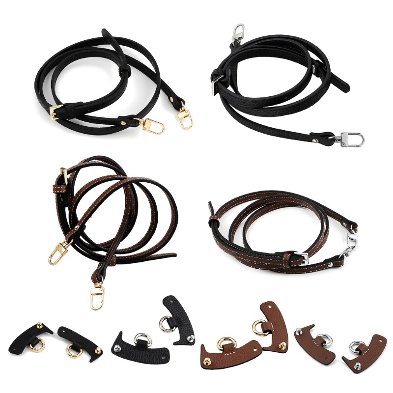 Elegant Leather Shoulder Straps for Small Purses Replacement Craft Accessories