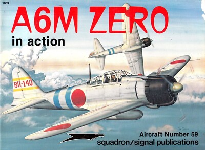 2ss1059/ Squadron / Signal   Aircraft in Action 59   A6M Zero