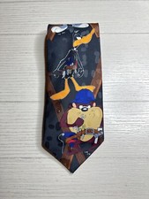 Men s 1995 Looney Tunes Mania Neck Tie Bugs Bunny Daffy Duck Taz Tools 56
