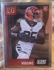 TEE HIGGINS RC 2020 Chronicles Score #450 Cincinnati Bengals Clemson Rookie