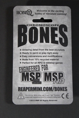 Deadeye Slim - Miniatura Reaper Bones In Plastica Flessibile Per Giochi Di Ruolo E Guerra, Scala 25mm, Altezza 40mm, Non Dipinta - 6