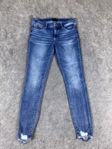 Buckle Black Jeans Womens 29x30 Blue Skinny Denim 