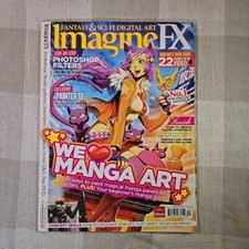 Imagine FX Fantasy Sci-fi Digital Magazine Issue 71 July 2011 Manga Art W/DVD