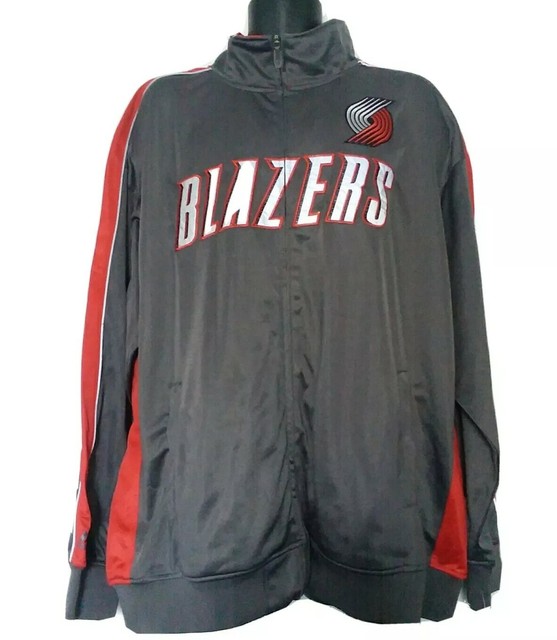 Portland Trail Blazers Majestic Zipup Jacket Size 3X "NWT" eBay
