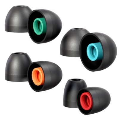 8x Ear Bud Rubber Tips for Sony WF-1000XM4, WF-1000XM3, WF-C500, Linkbuds S