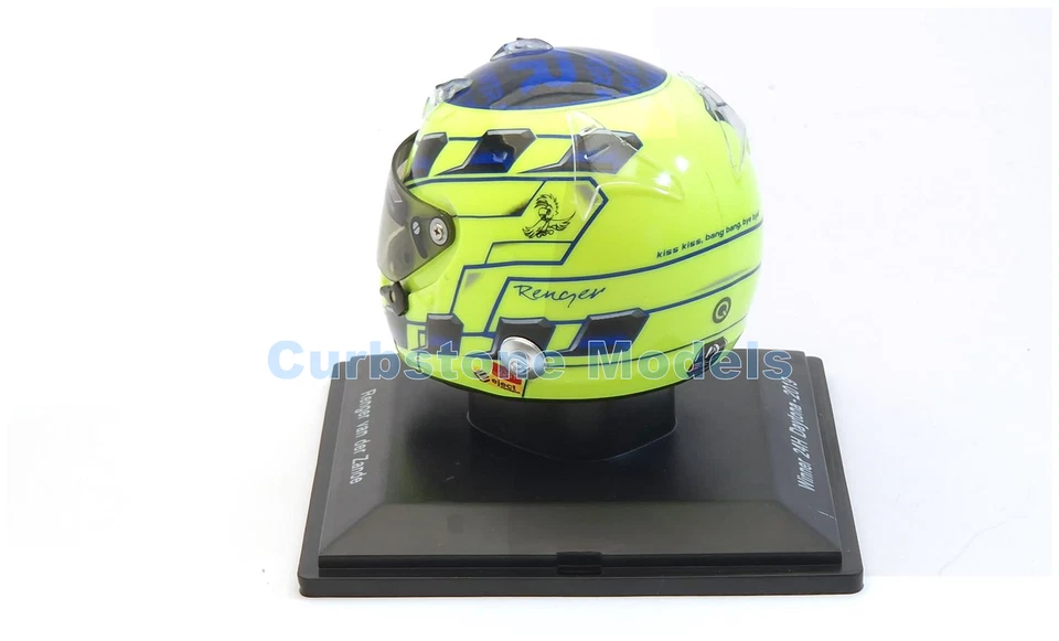 Mini casco Cadillac Renger van der Zande 2019 Spark escala 1:5 modelos Spark Foto 2 de 2