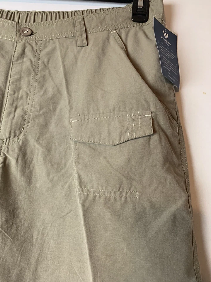 Pantalón corto para mujer Sierra blanco talla 3X Foto 3 de 4