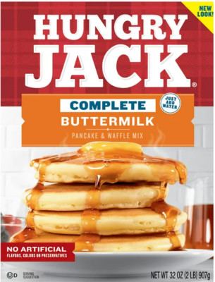 HUNGRY JACK Complete  'Buttermilk' Pancake & Waffle Mix Backmischung 907 gr USA