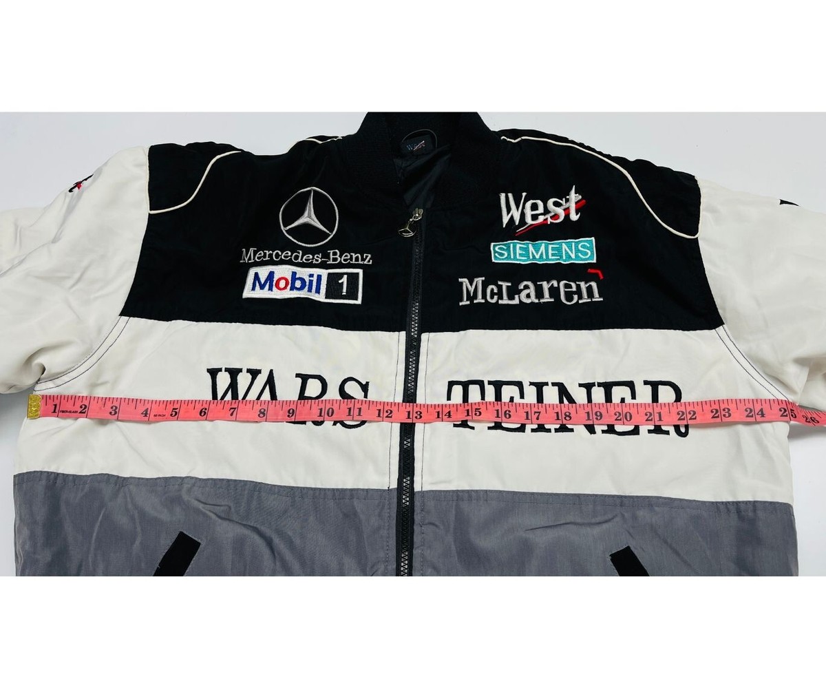 Vintage Y2K Mercedes Benz McLaren Warsteiner Racing Jacket - Size