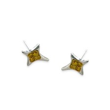 Star Stud Earrings for Men Women Streetwear Unisex Style