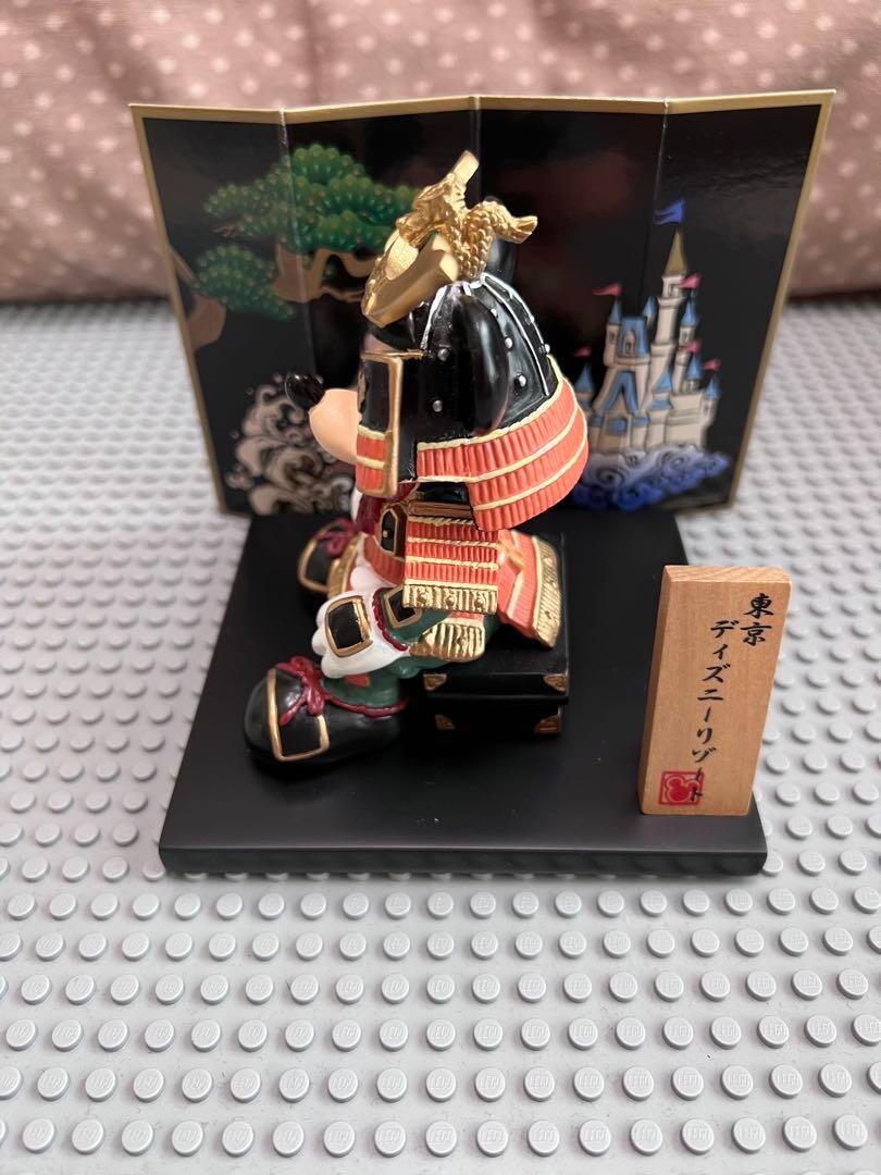 Tokyo Disney Resort Mickey May Figures Yoroi Kabuto Samurai Figure