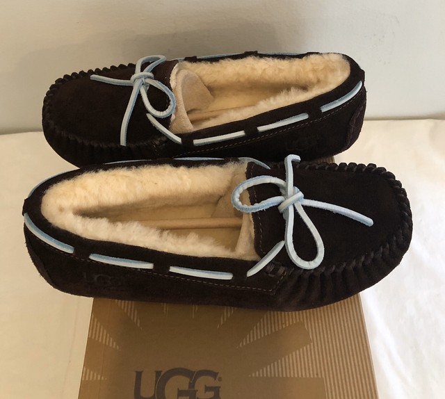 UGG Australia 5296 Dakota Espresso Kids Slippers Size 2 *New In Box* eBay